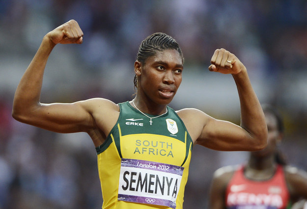 Fotografía: Caster Semenya después de ganar una medalla de plata en las Olimpiadas de 2012. Dylan Martinez / Reuters